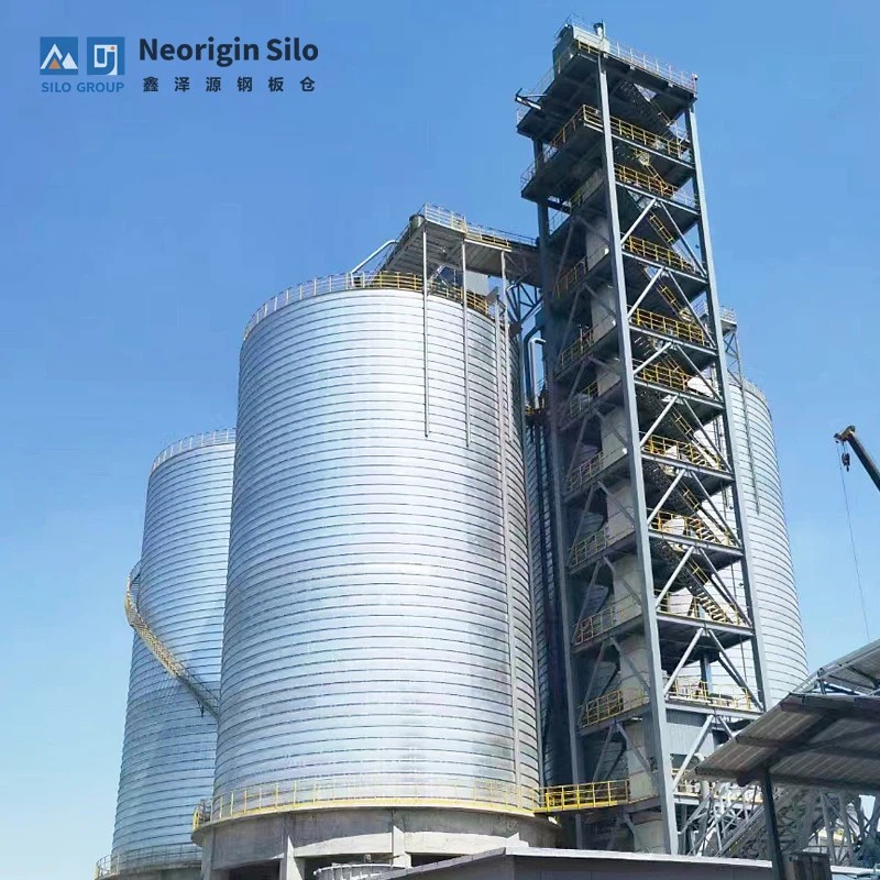 钢厂矿渣微粉筒仓系统