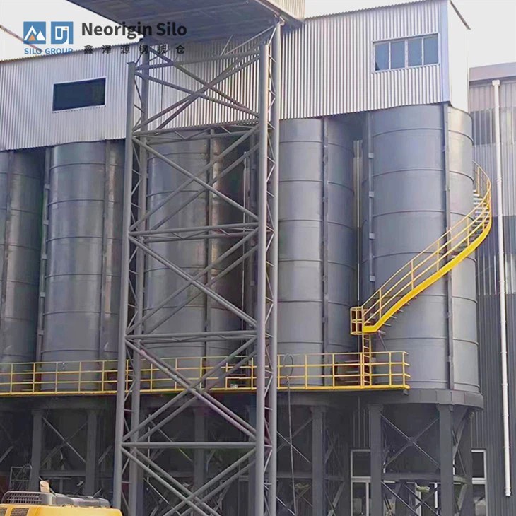 锂离子电池负极材料生产线筒仓系统