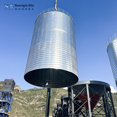 为什么选择螺旋式钢筒仓存储轻烧氧化镁？