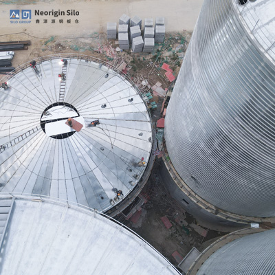 新型螺旋卷边钢板仓在氧化铝行业的应用与优势分析