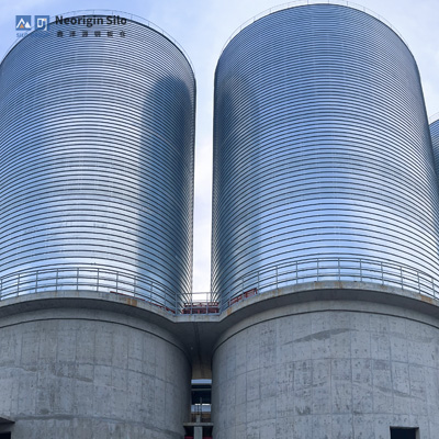 石灰石粉钢筒仓