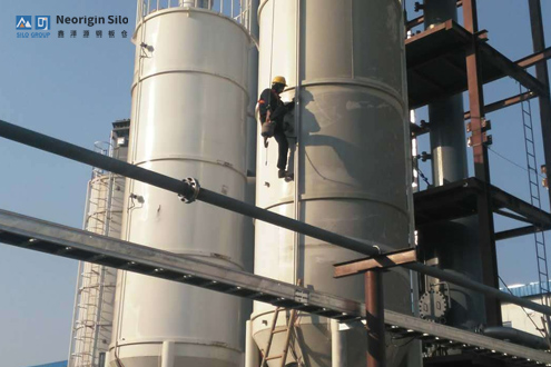 corrosion resistant urea silo