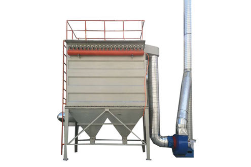 Dust removal system for steel silos