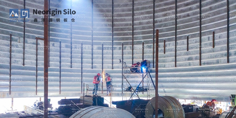 1000-5000 ton melamine storage silos