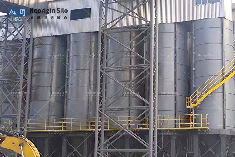 Melamine steel silos