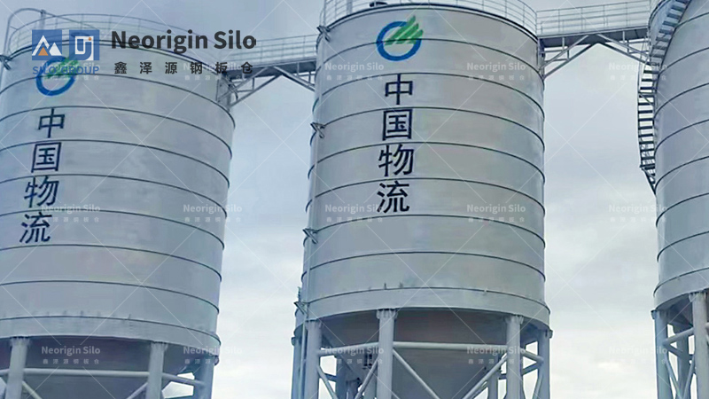 Industrial-grade melamine storage warehouse