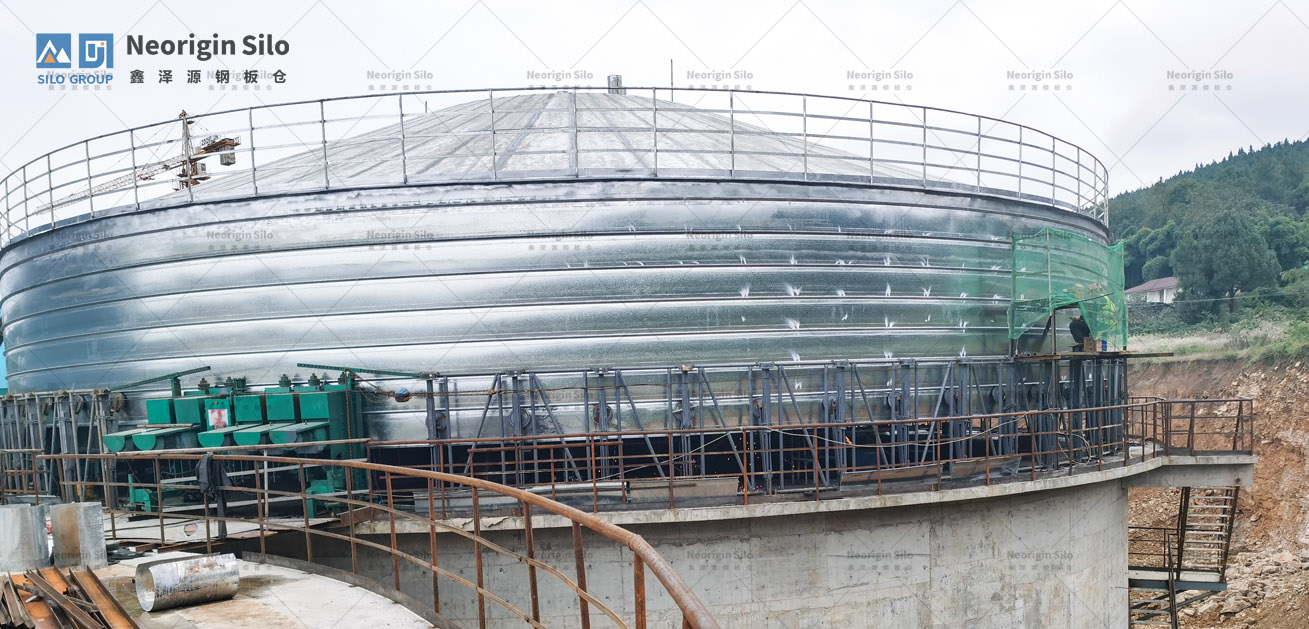 水泥配料钢筒仓_3