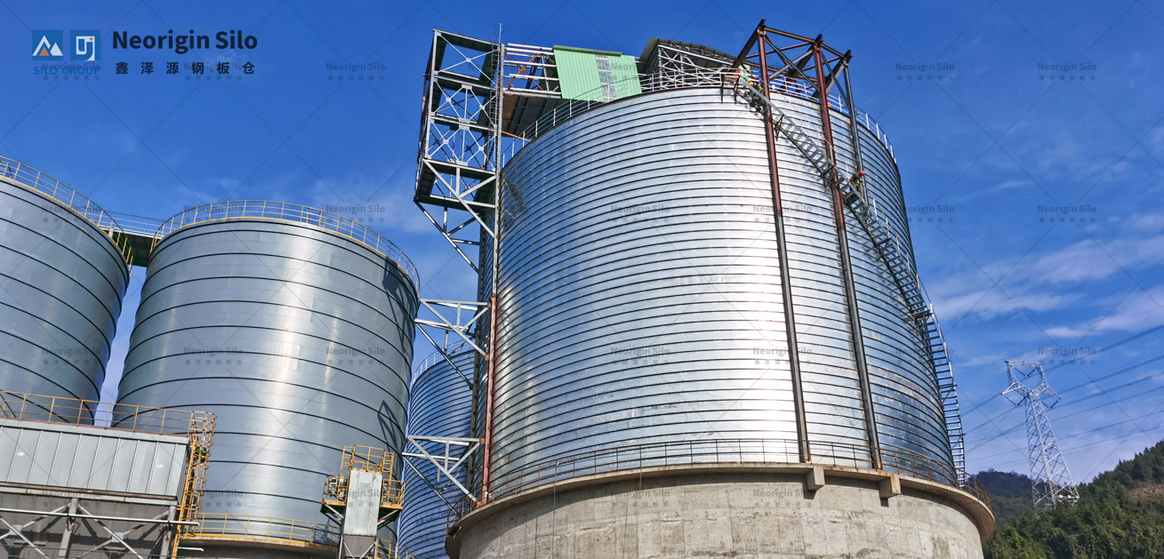 水泥配料钢筒仓_1