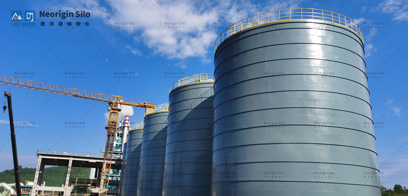水泥配料钢筒仓_3