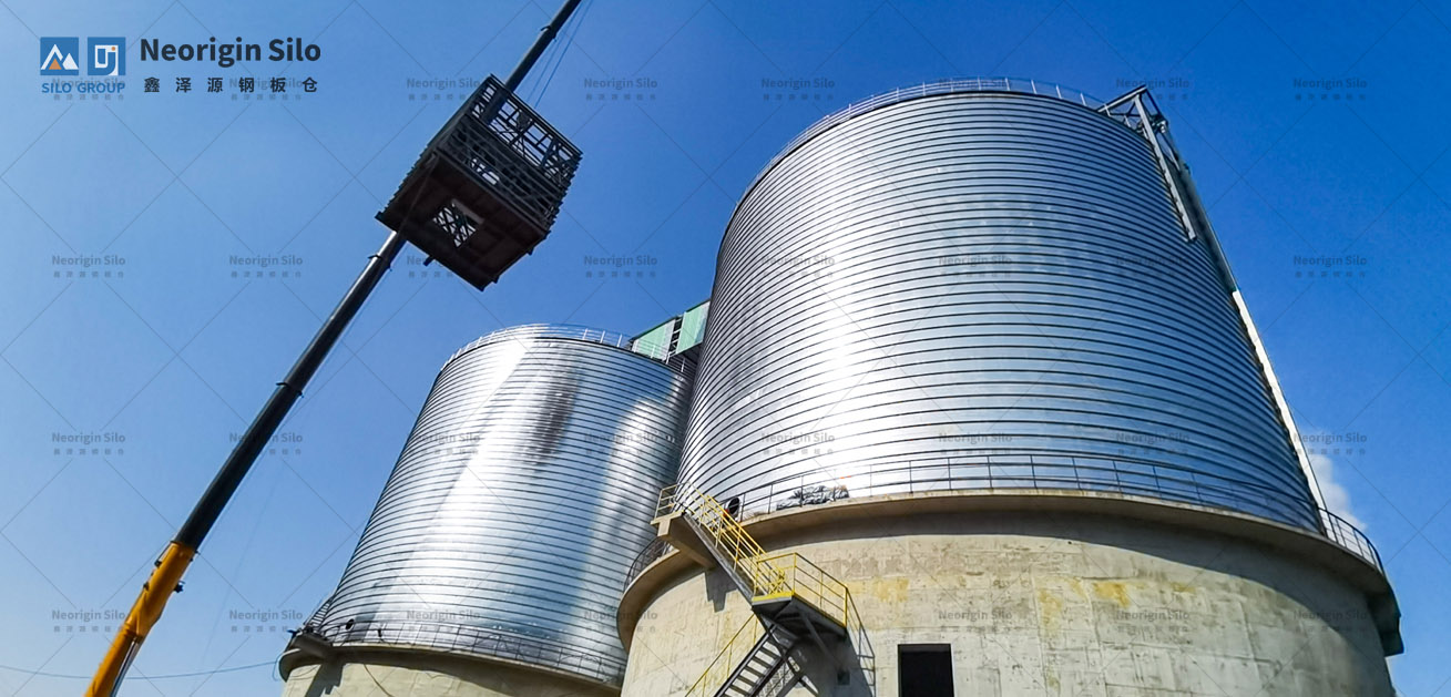 氧化铝中转钢筒仓_1