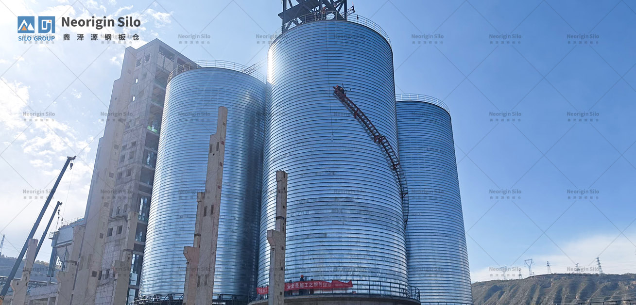 氧化铝中转钢筒仓_2