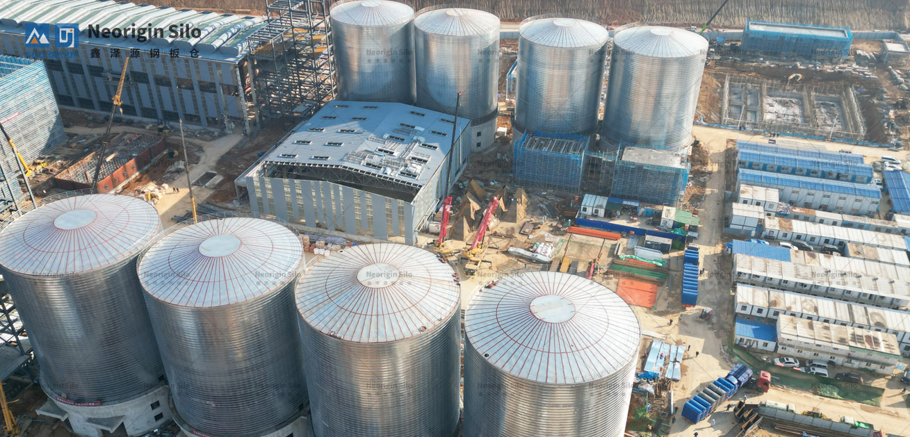 氧化铝中转钢筒仓_3