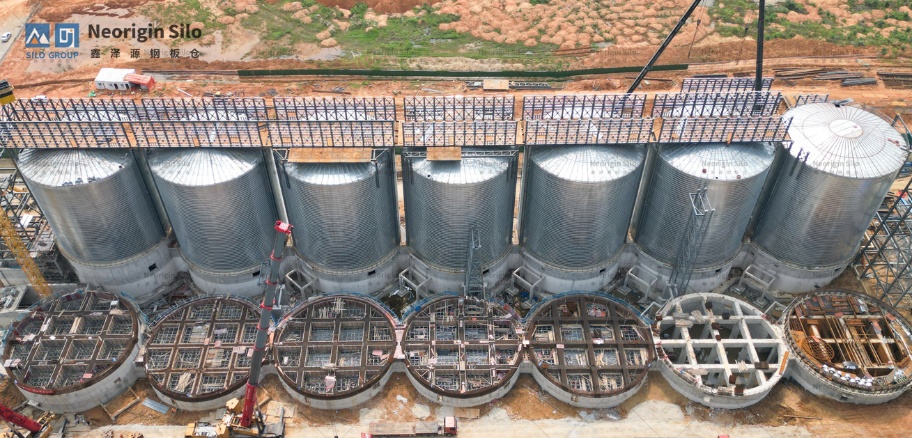氧化铝中转钢筒仓_1