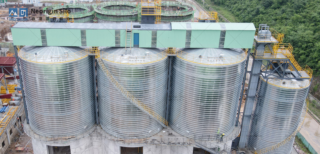 氧化铝中转钢筒仓_3