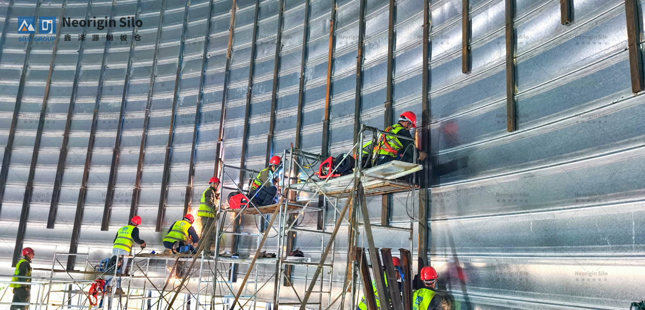 氧化铝中转钢筒仓_5