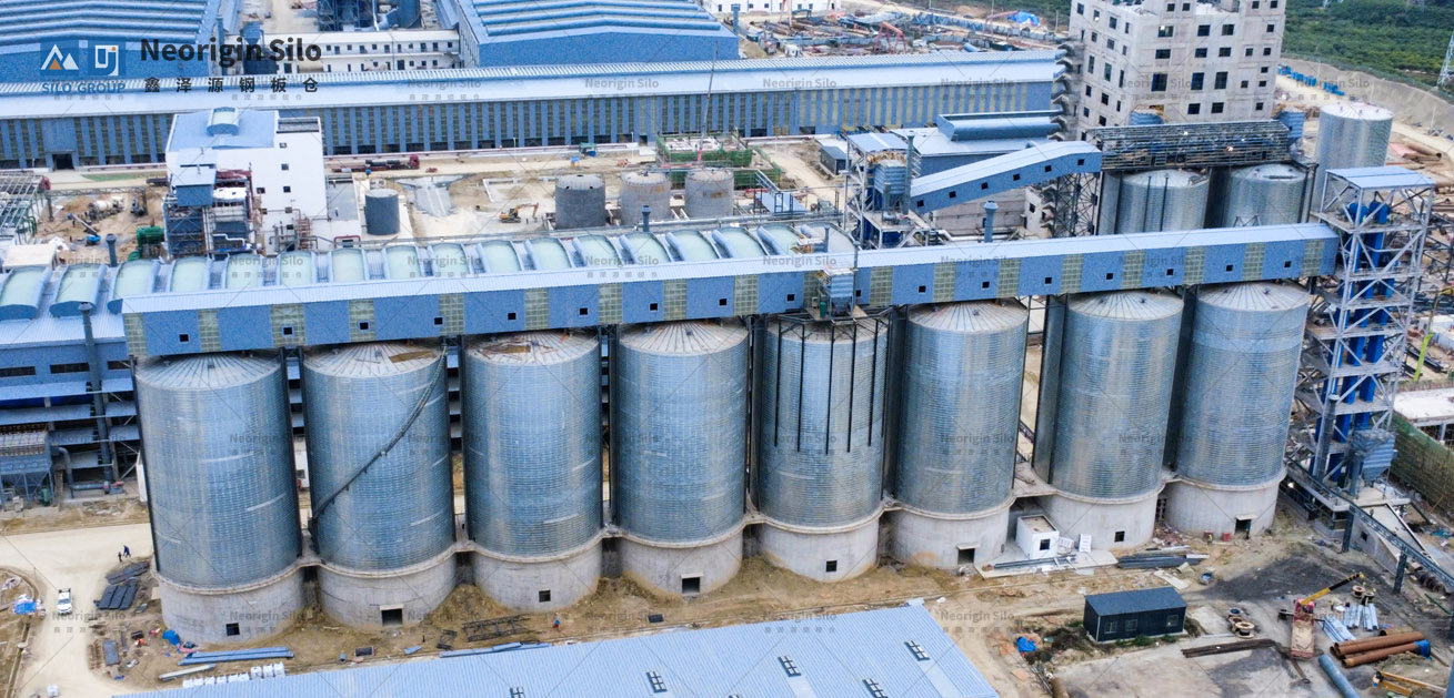 氧化铝中转钢筒仓_1