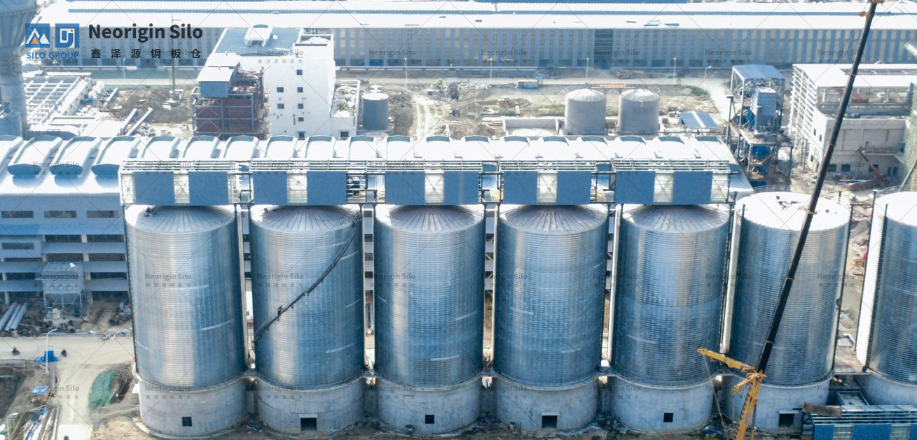 石灰石粉钢筒仓_2